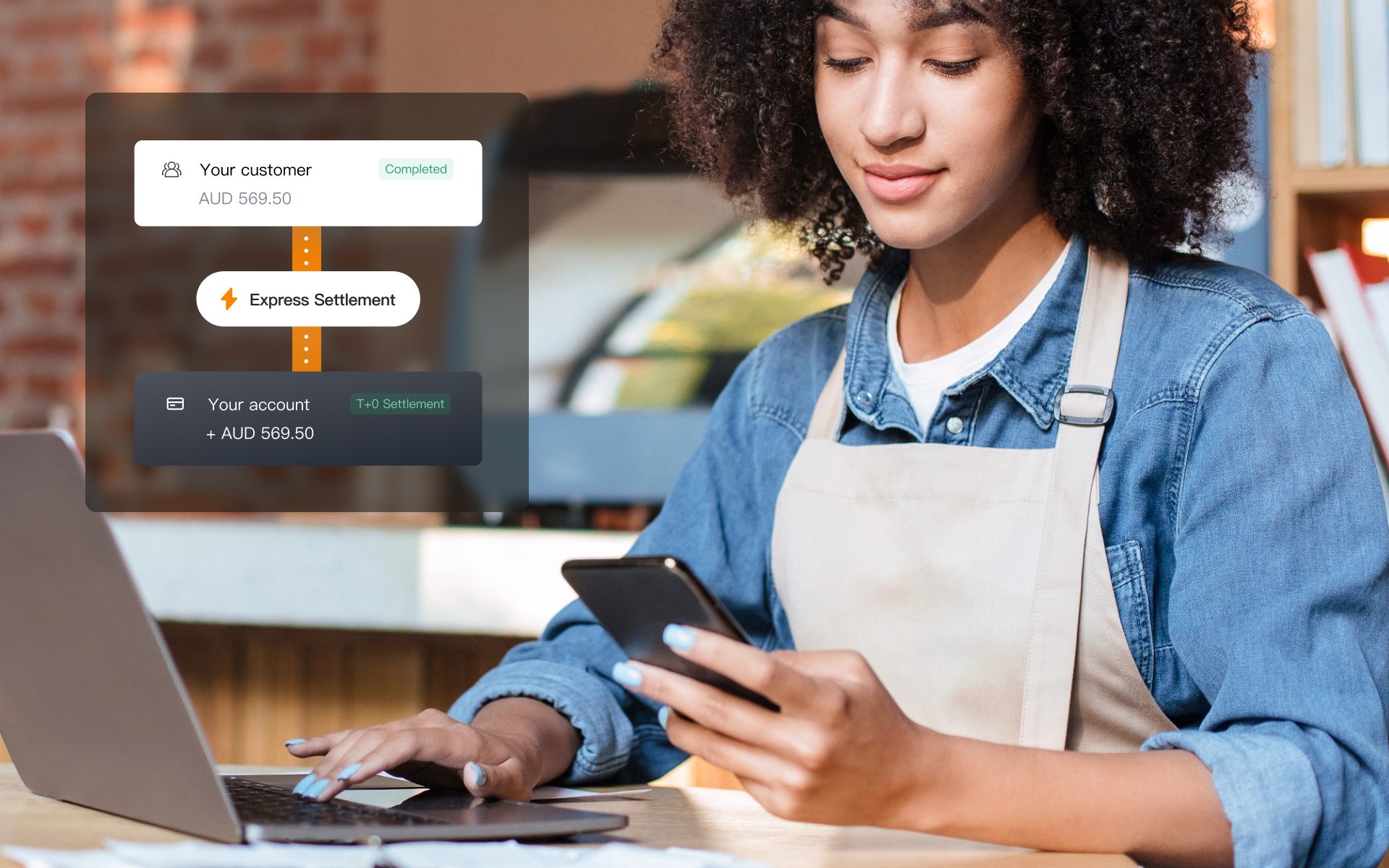 Payments Settled Quickly